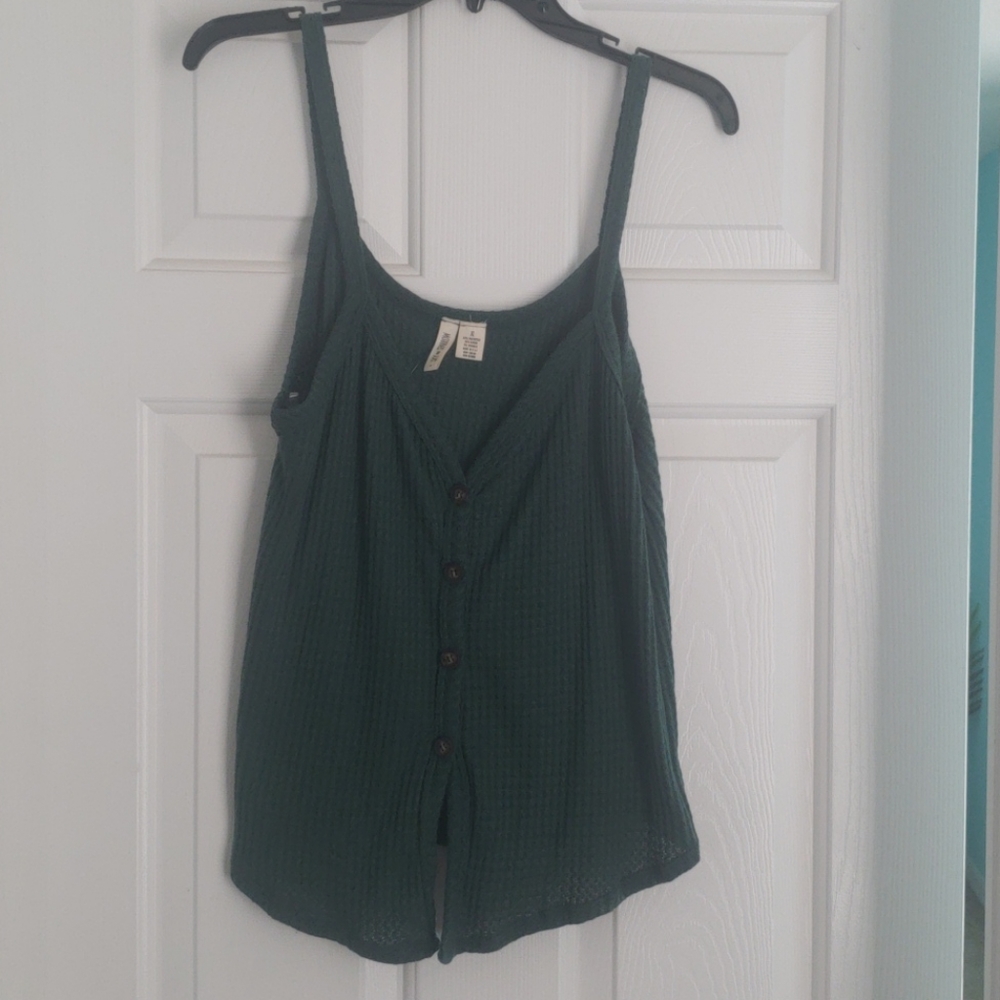 NWT Tilly's waffle knit Tank- size XL